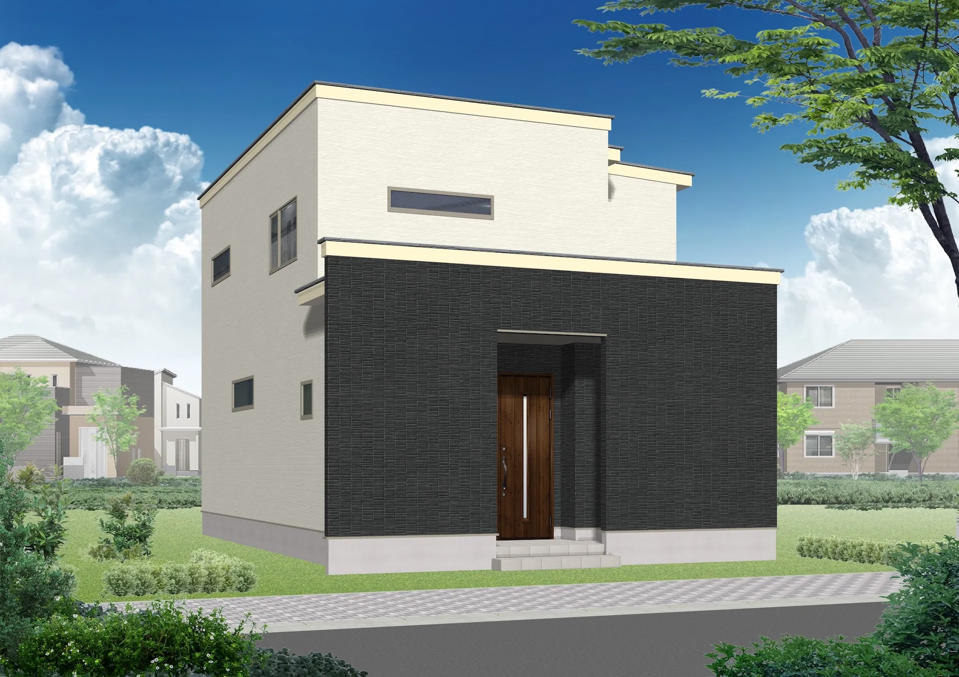 上江別西町C棟モデル GX志向型住宅対応